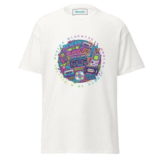 RETRO CLASH Tee - Unisex - Blueatic