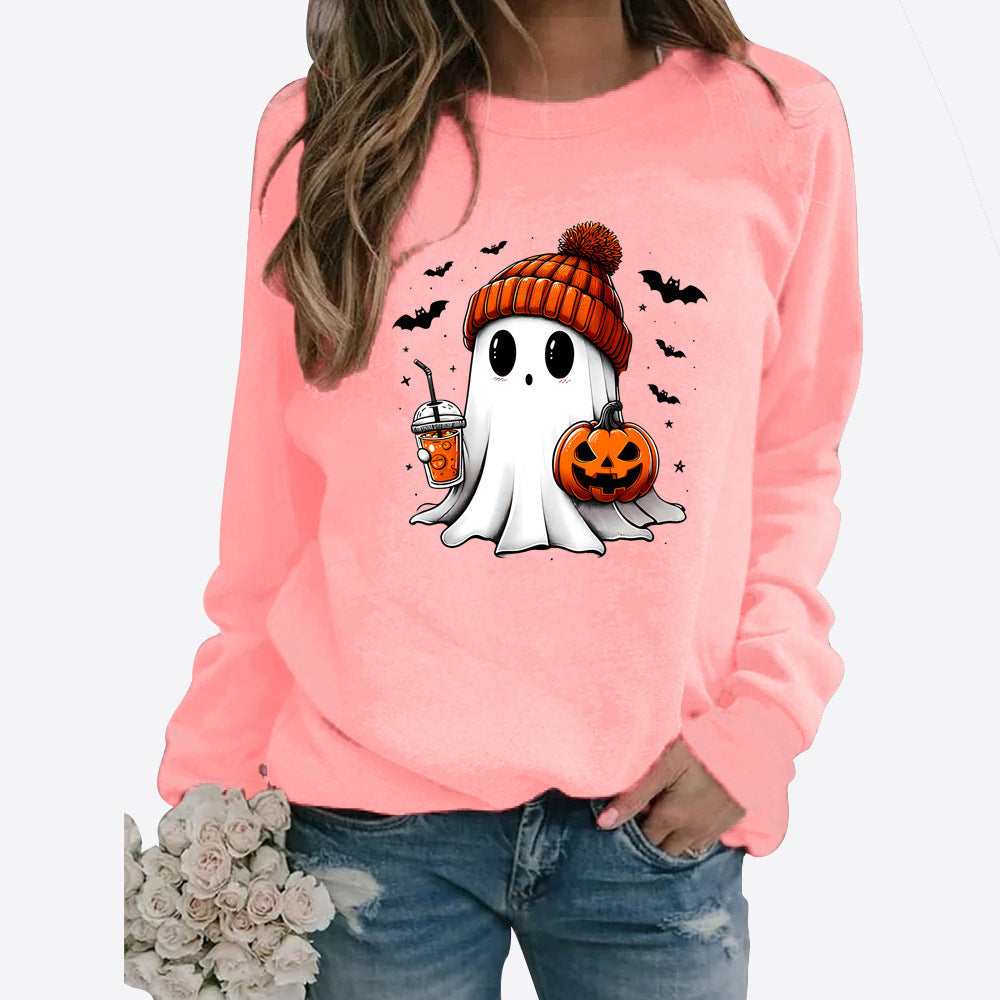 Halloween Cute Ghost Sweatshirt