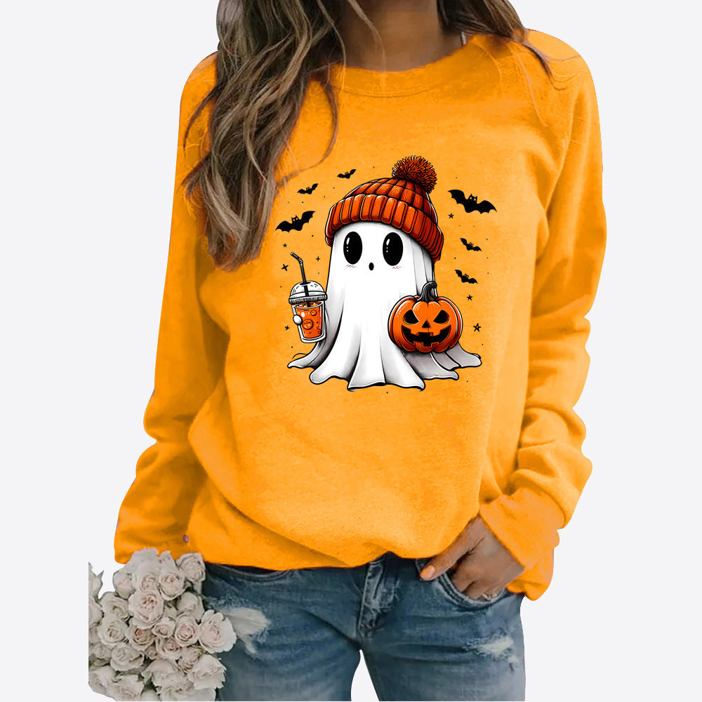 Halloween Cute Ghost Sweatshirt