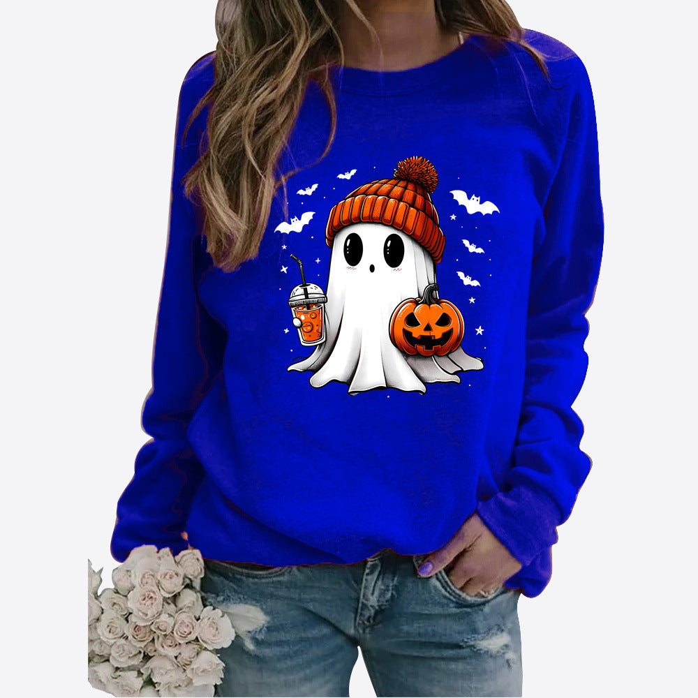 Halloween Cute Ghost Sweatshirt