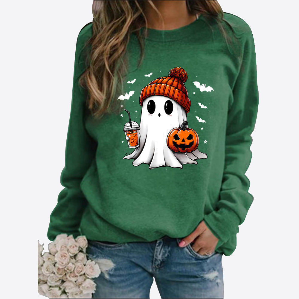 Halloween Cute Ghost Sweatshirt