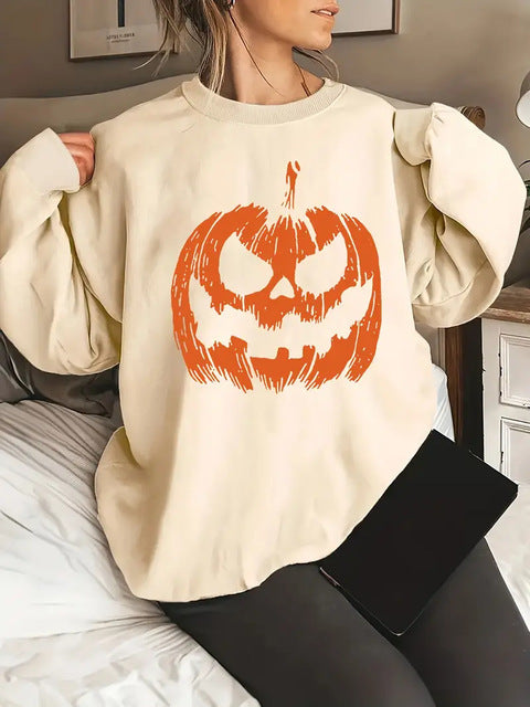 Halloween Pumpkin Sweater