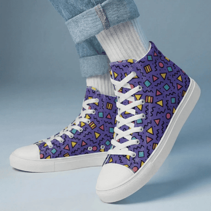 90's RETRO High Tops - Blueatic