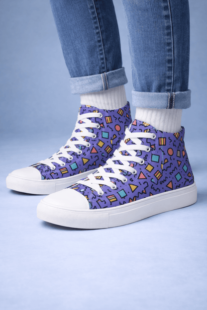 90's RETRO High Tops - Blueatic