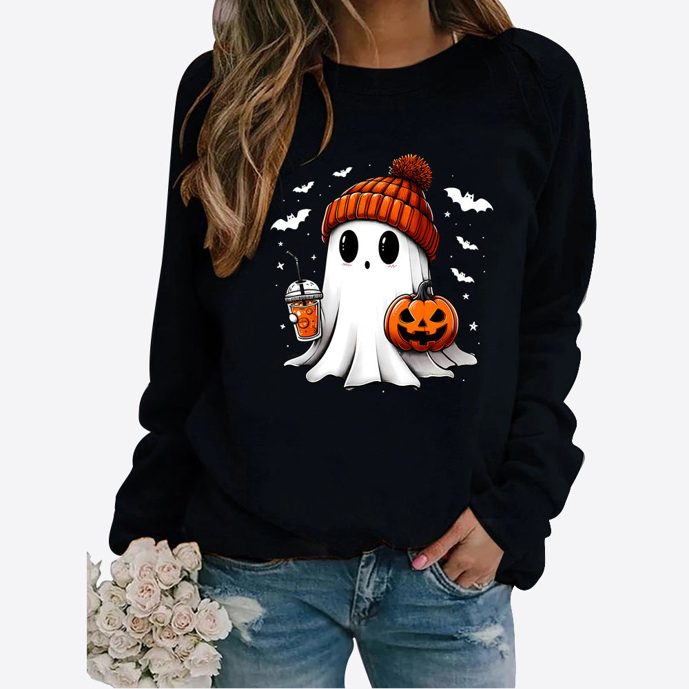 Halloween Cute Ghost Sweatshirt