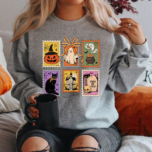 Retro Hallowee Season Sweatshirt