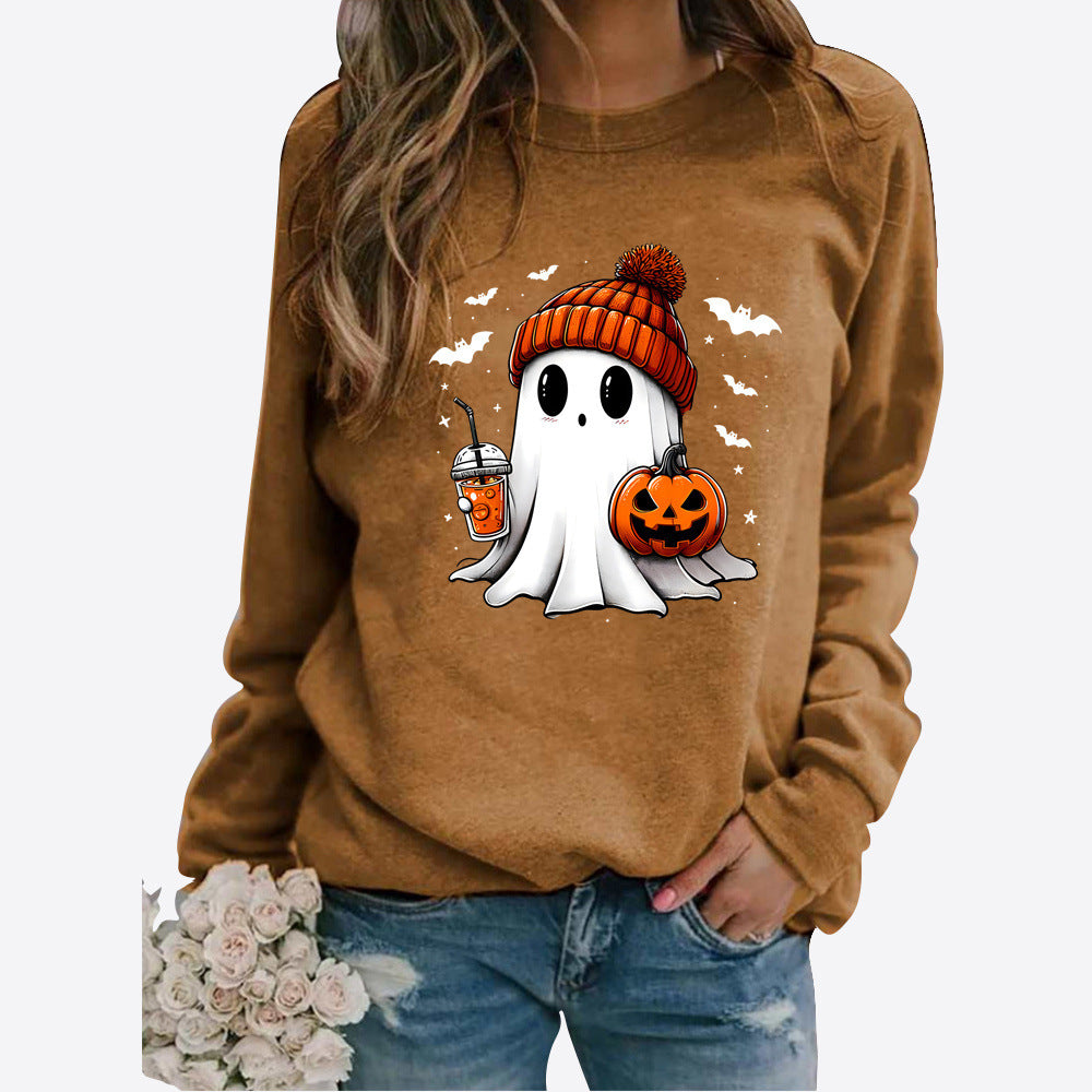 Halloween Cute Ghost Sweatshirt