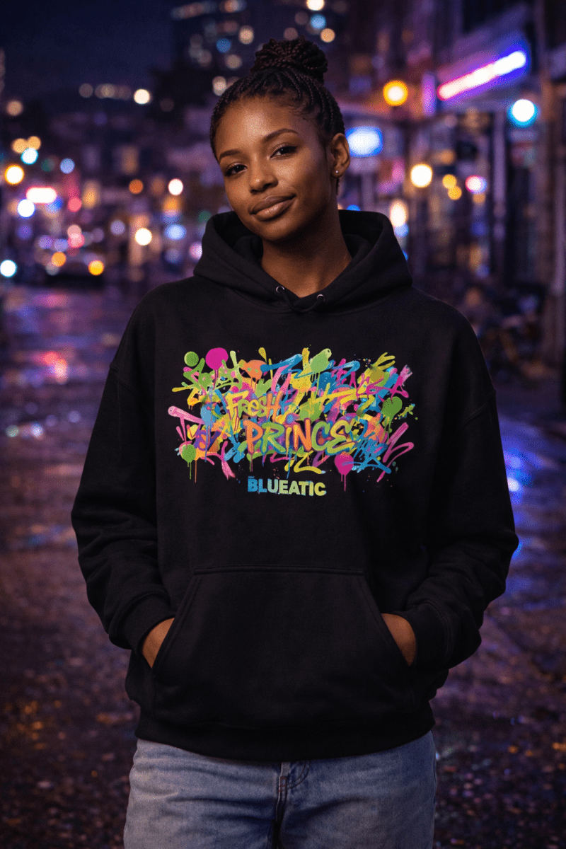 FRESH PRINCE Hoodie - Unisex - Blueatic