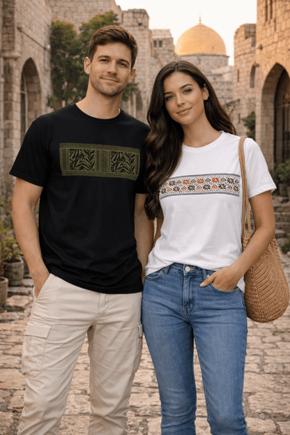 OLIVE ROOTS Tee - Unisex - Blueatic