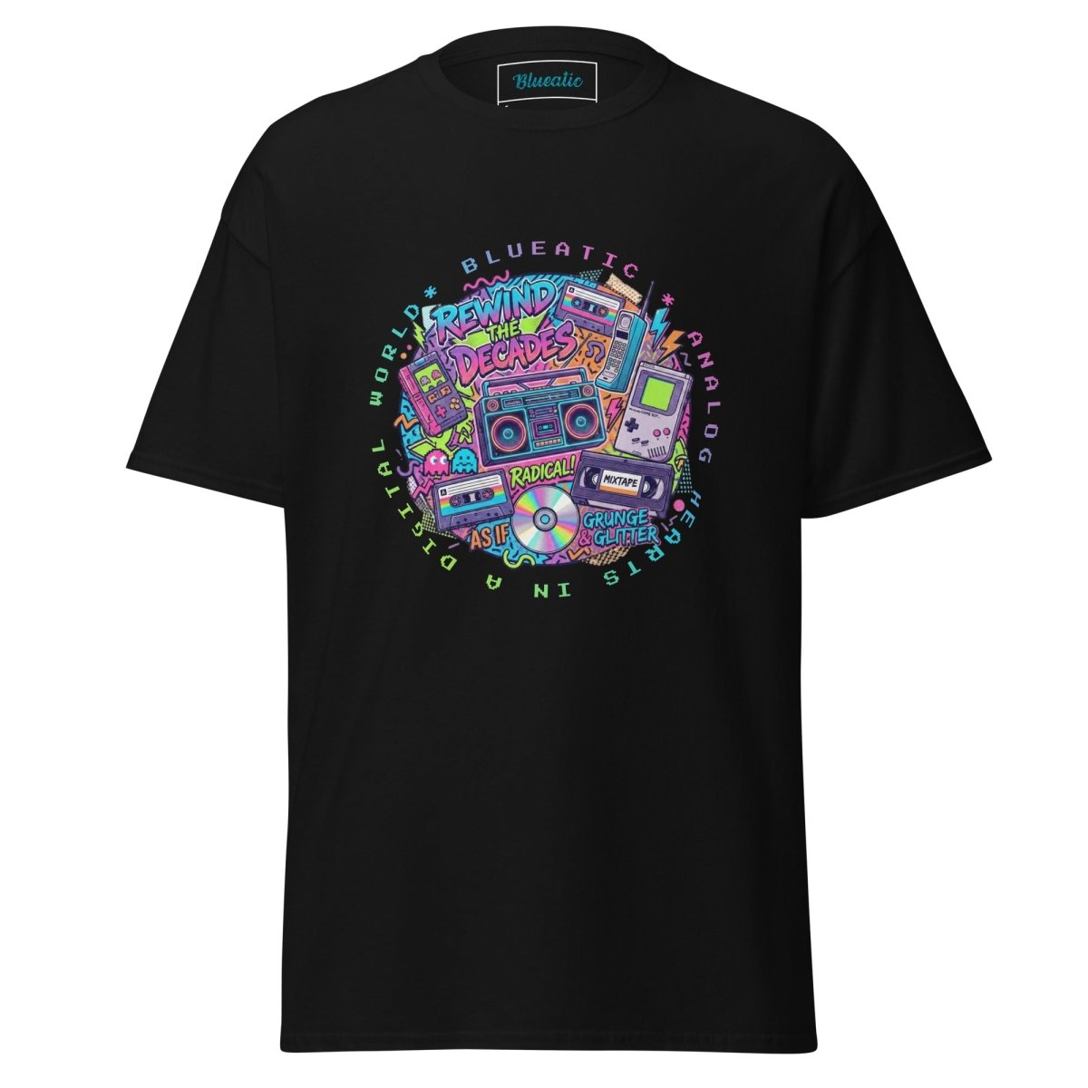 RETRO CLASH Tee - Unisex - Blueatic