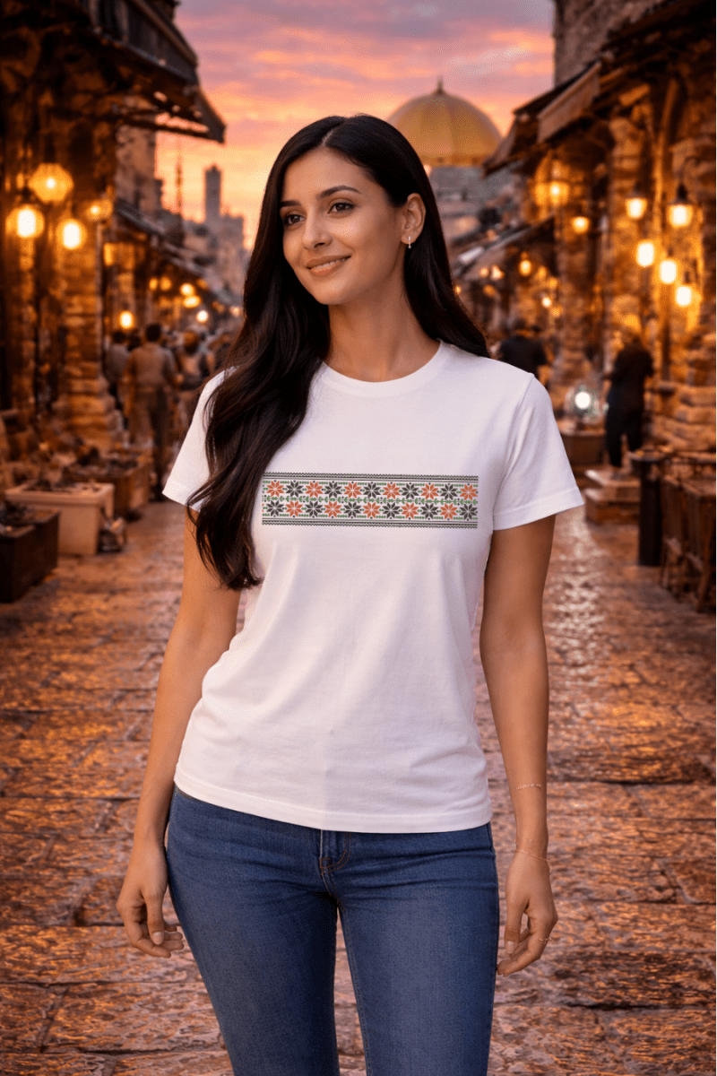 THE HERITAGE STRIP Tee - Unisex - Blueatic