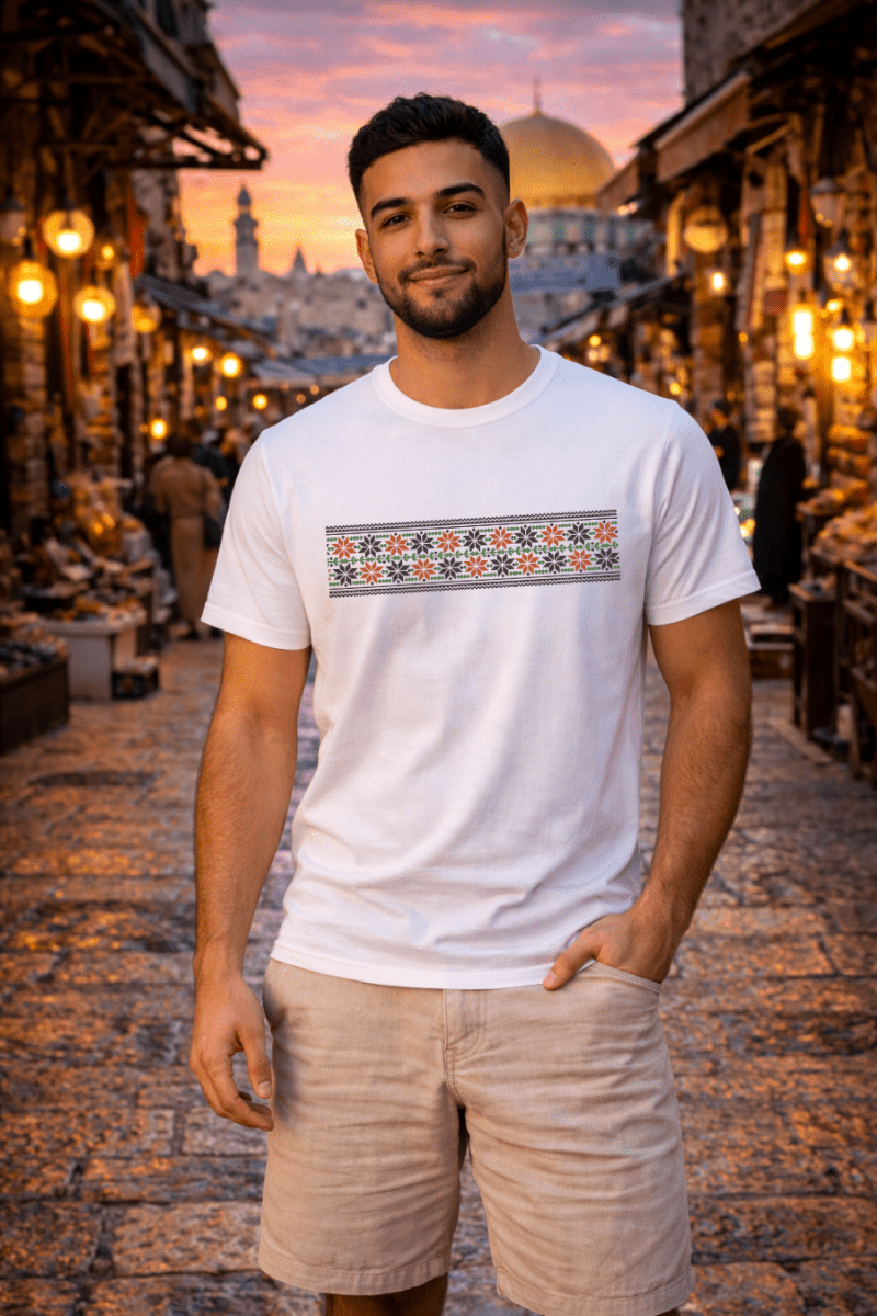 THE HERITAGE STRIP Tee - Unisex - Blueatic