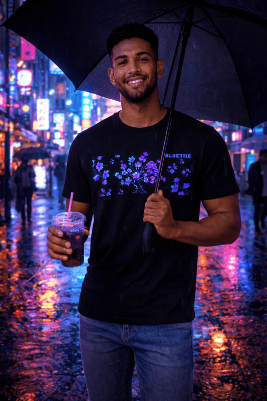 THE SAKURA Tee - Unisex - Blueatic