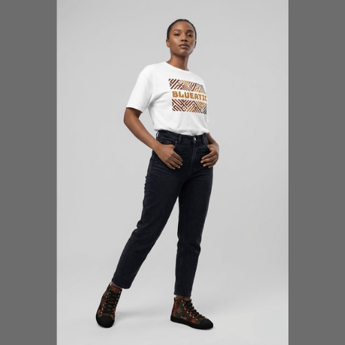 THE TRIBAL HIgh Tops - Blueatic