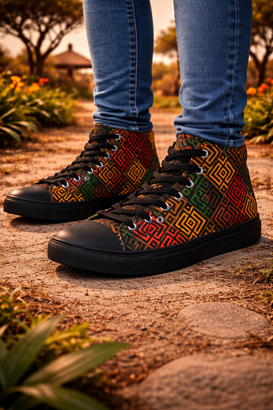 THE TRIBAL HIgh Tops